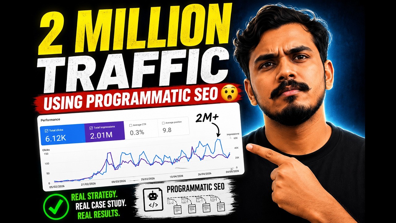 2 Million Impressions  Using Programmatic SEO 😳 | Programatic SEO | Vibe Coder Podcast