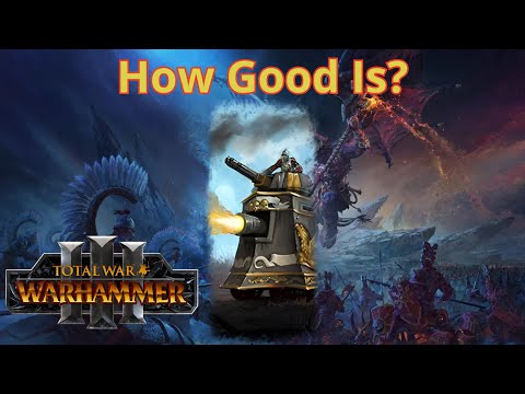 How Good Are Steam Tanks in Total War: Warhammer 3?