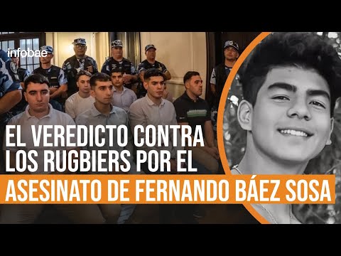 Reading of the verdict for the murder of Fernando Báez Sosa