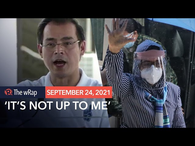 Isko Moreno won’t drop charges against De Lima if elected president