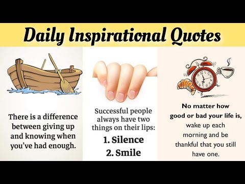 Daily Life Inspirational Quotes | Positive Attitude Quotes | Quotes About Life