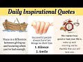Daily Life Inspirational Quotes Positive Attitude Quotes Quotes About Life