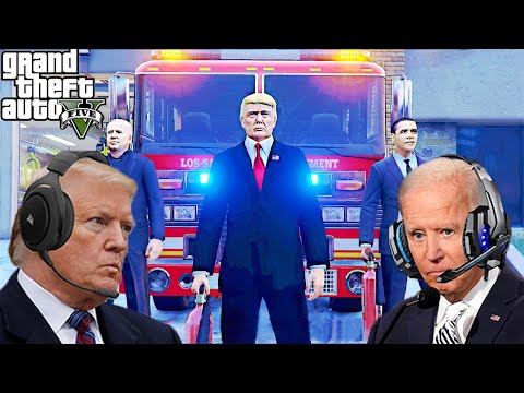 US Presidents Become Firefighters In GTA 5