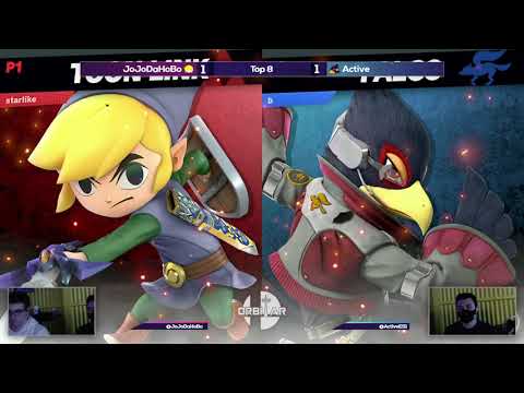 JoJoDaHoBo (Toon Link) vs Active (Falco) - Orbitar Stars - Winners Semis