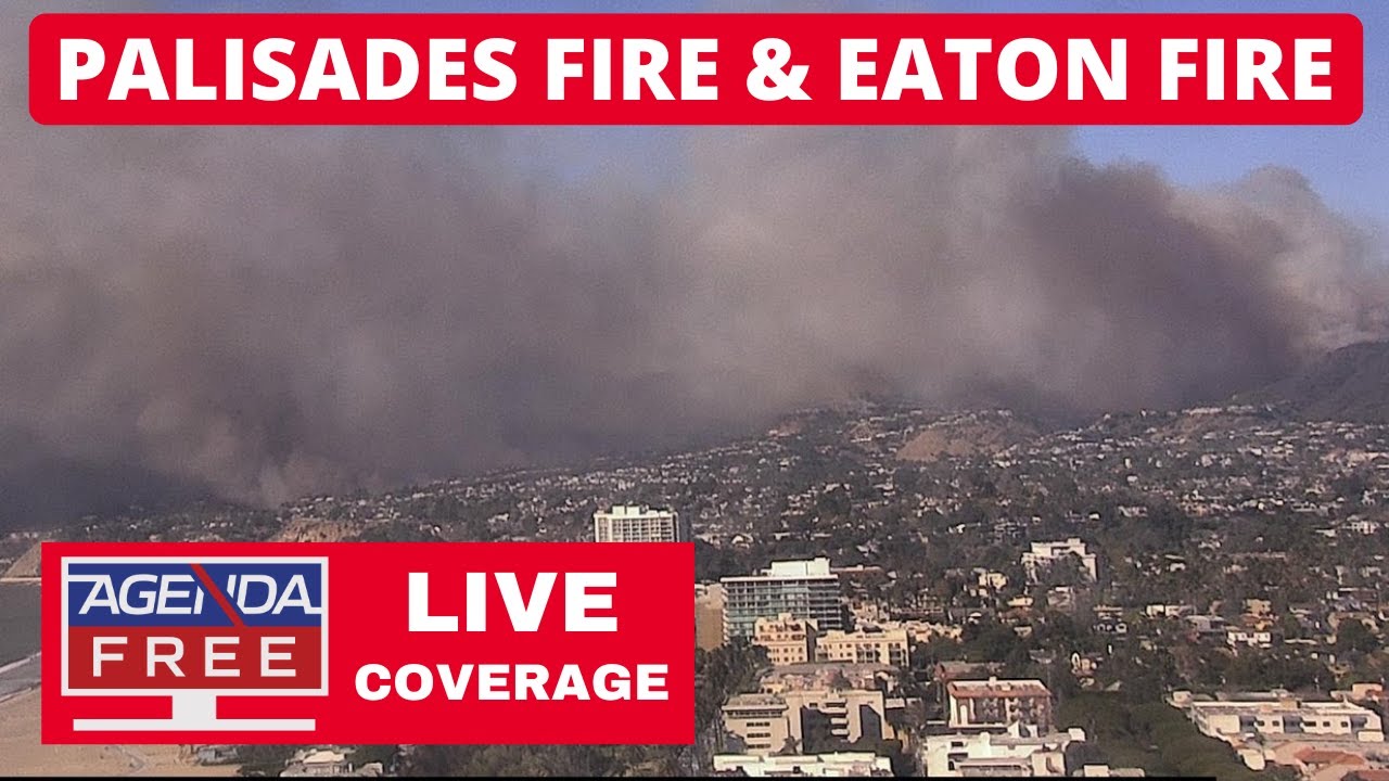 Pacific Palisades Fire in LA - LIVE Breaking News Coverage