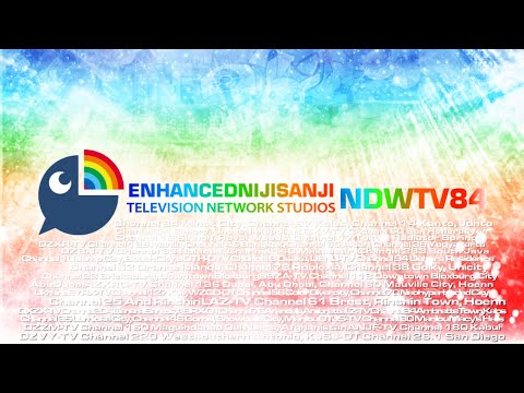 EnhancedNijisanji NDWTV84 New Advanced Updated Ident (October 21 2024 - April 1 2025)