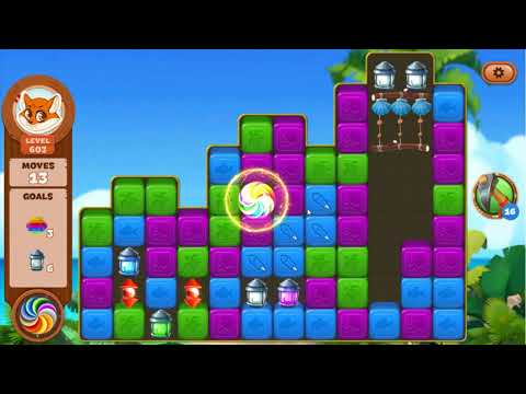 Lost Island Blast Adventure Level 603 - No Boosters