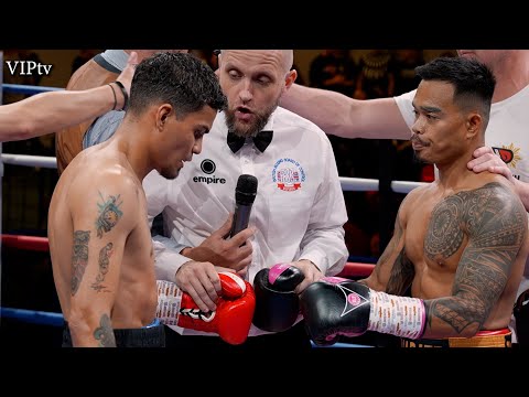 Michael Romarate v Darwin Martinez on VIP's Bolton Show at The White's Hotel on July 15th 2023