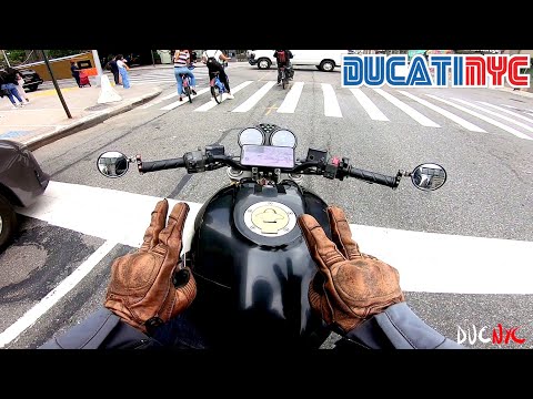 zip tied DASH aka Split Nation USA - delicate tourism of Ducati Monster in NYC v1477