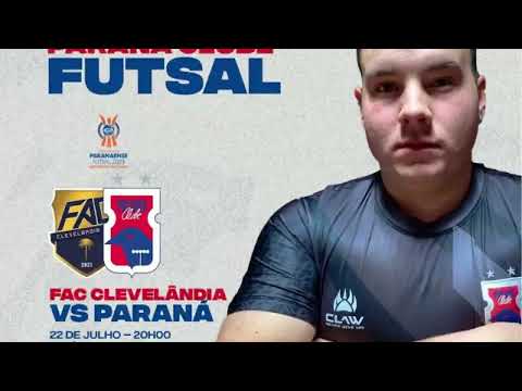 FAC Clevelândia 5x4 Paraná Clube Futsal