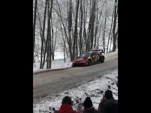 🚨 Ogier à la limite ❄️🔥 Mi-neige au Monte-Carlo 2026 🇲🇨