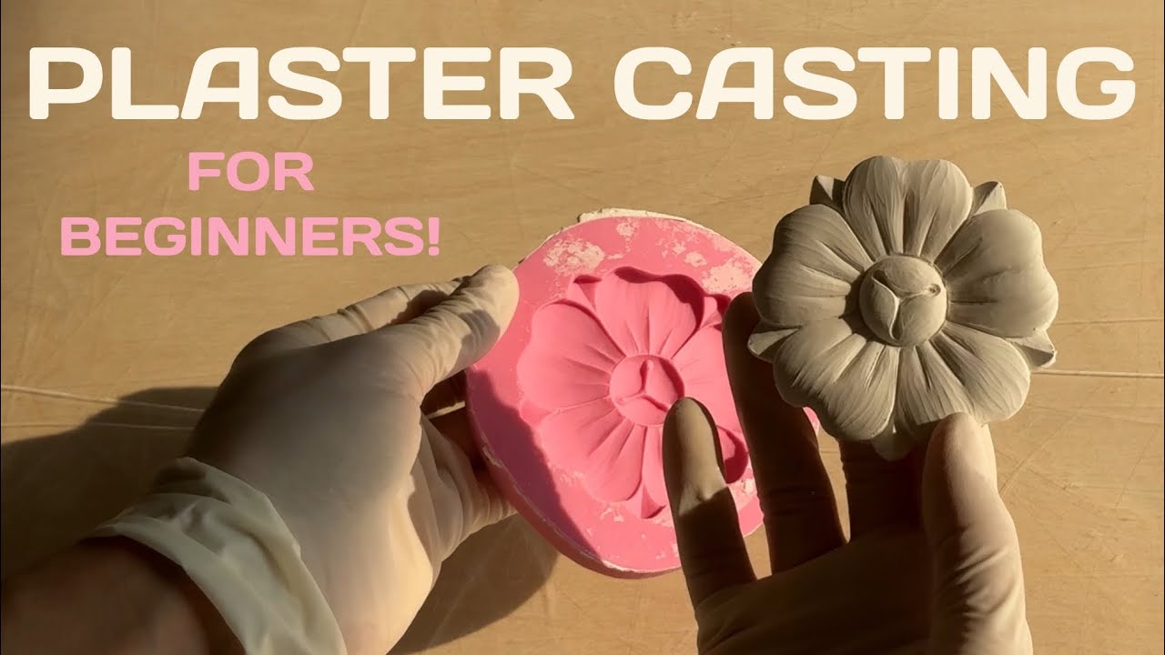 Plaster Casting Using A Silicone Mold - For Beginners!
