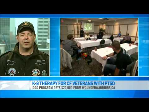 K-9 Thearpy For Canadian Forces Veterans With PTSD (11/30/2012)