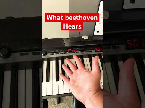 How did he compose amazing music #classical #beethoven #musichumor