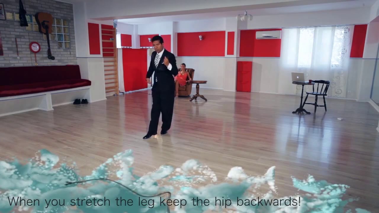 Sebastian Arce & Mariana Montes Lesson 111. Giro: going inside the follower. Tango.