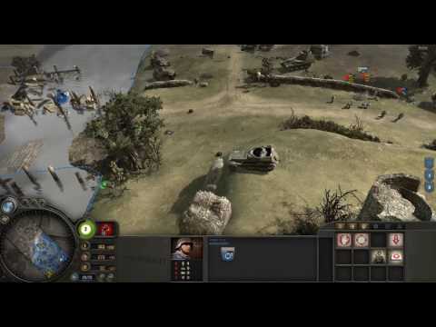 Company of Heroes "Defense of Vire River Valley" (No Commentary)