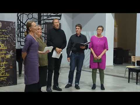 Sakanela with Robert Rick sing Georgian polyphonic song