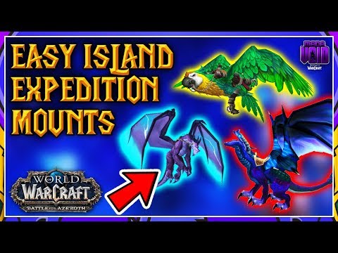 How To Get EASY Island Expedition Mounts in 8.3!