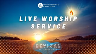 23 July 2022 - Croydon SDA Church Live Worship