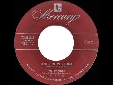 1953 HITS ARCHIVE: April In Portugal - Vic Damone