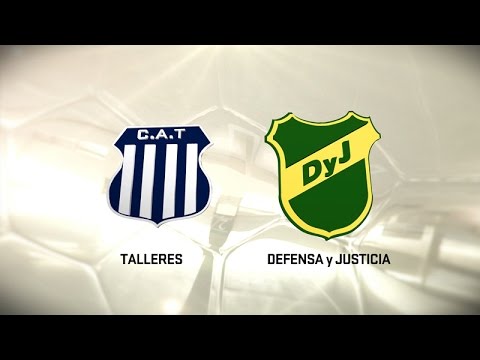 Fútbol en vivo. Talleres vs. Defensa y Justicia. Fecha 7. Torneo de Primera División 2016/2017. FPT