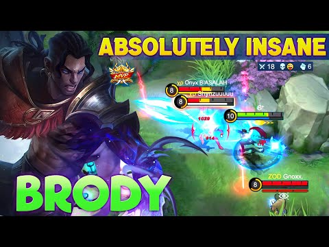 Brody Is Absolutely Insane [Top Global Brody] by S* ~ Mobile Legends