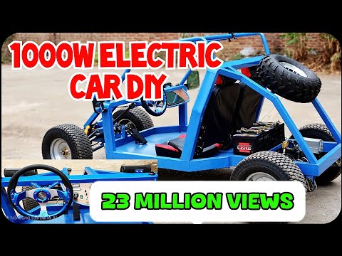Build a 1000W Electric Gokart at Home - Electric car - Tutorial - Part 2