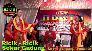 Download lagu Ricik Ricik 🟨 Sekar Gadung 🟦 New Arista Music 🟪 Banjarnegara 🟥 Live 🔴 Sampang , Semampir mp3