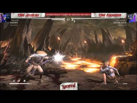 WB Round 2: YOMI RM JagoBlake (Raiden) vs. YOMI RM Xenomorph (Cassie Cage) - MKX; AKA Week 5