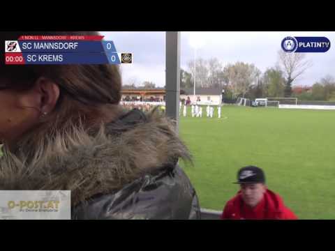 1.NÖN LL : Mannsdorf - Krems - Match zwischen  SC Mannsdorf / SC Krems am 15.04.2016 22:28
