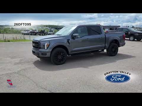 2026 Ford F-150 LARI in Gray for sale at Drayton Valley Ford in Drayton Valley, AB