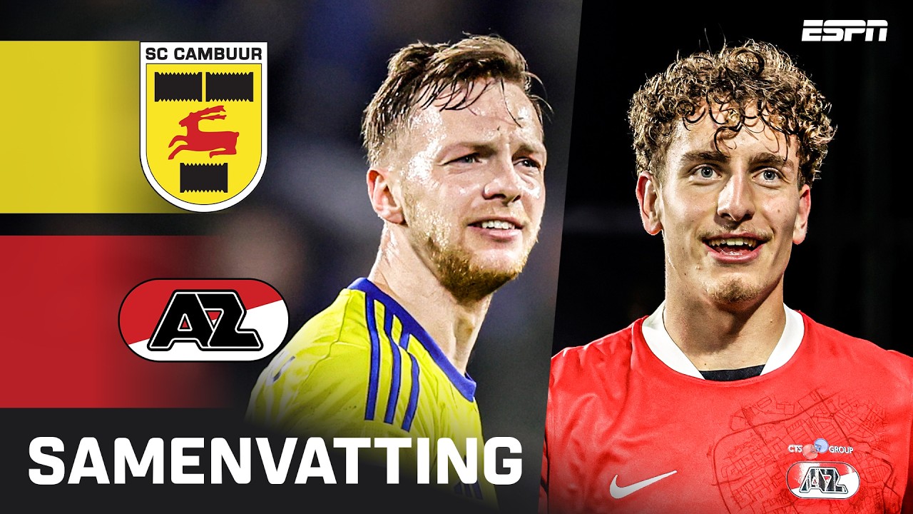 SC Cambuur vs Jong AZ Alkmaar Highlights