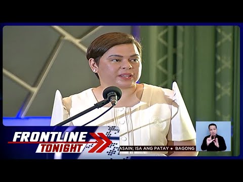 VP Duterte, suportado ang SOGIE Bill Frontline Tonight