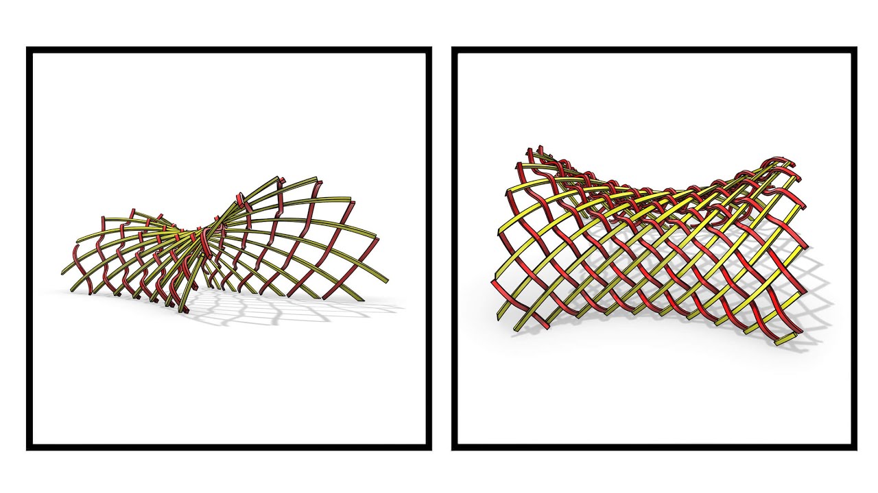 Rhino Grasshopper (Lunchbox Weave Pavilion)