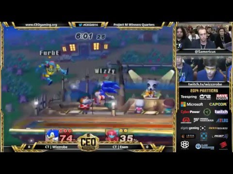 CEO 2014 - Wizzrobe (Sonic) vs. ESAM (Samus/Pikachu)