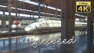 By High Speed Train from Antequera to Paris - Spain, France 4K Travel Channel