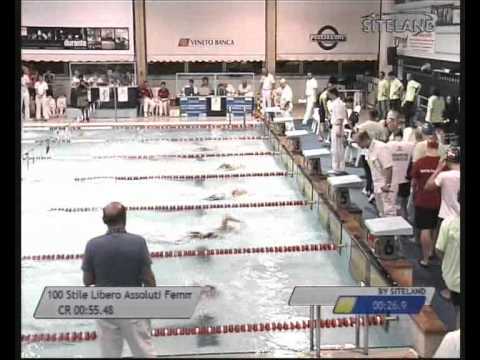 Eliminatorie 2 dei 100 Stile Libero  Assoluti Femmine Agonisti - 16 Memorial Chiara Giavi