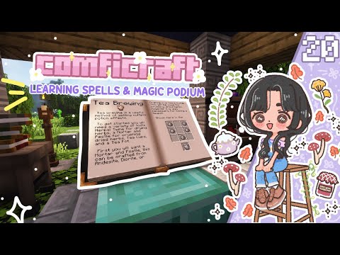 allizzles - a magical start 🌷 Minecraft Lets Play | Comficraft - Ep 20 | Modded