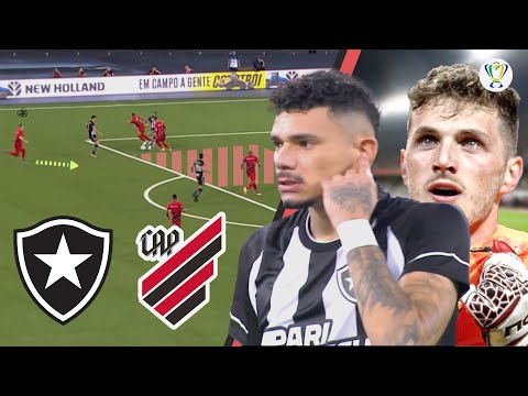 Botafogo 1(2) x (4)0 Athlético PR - Copa do Brasil - Gols