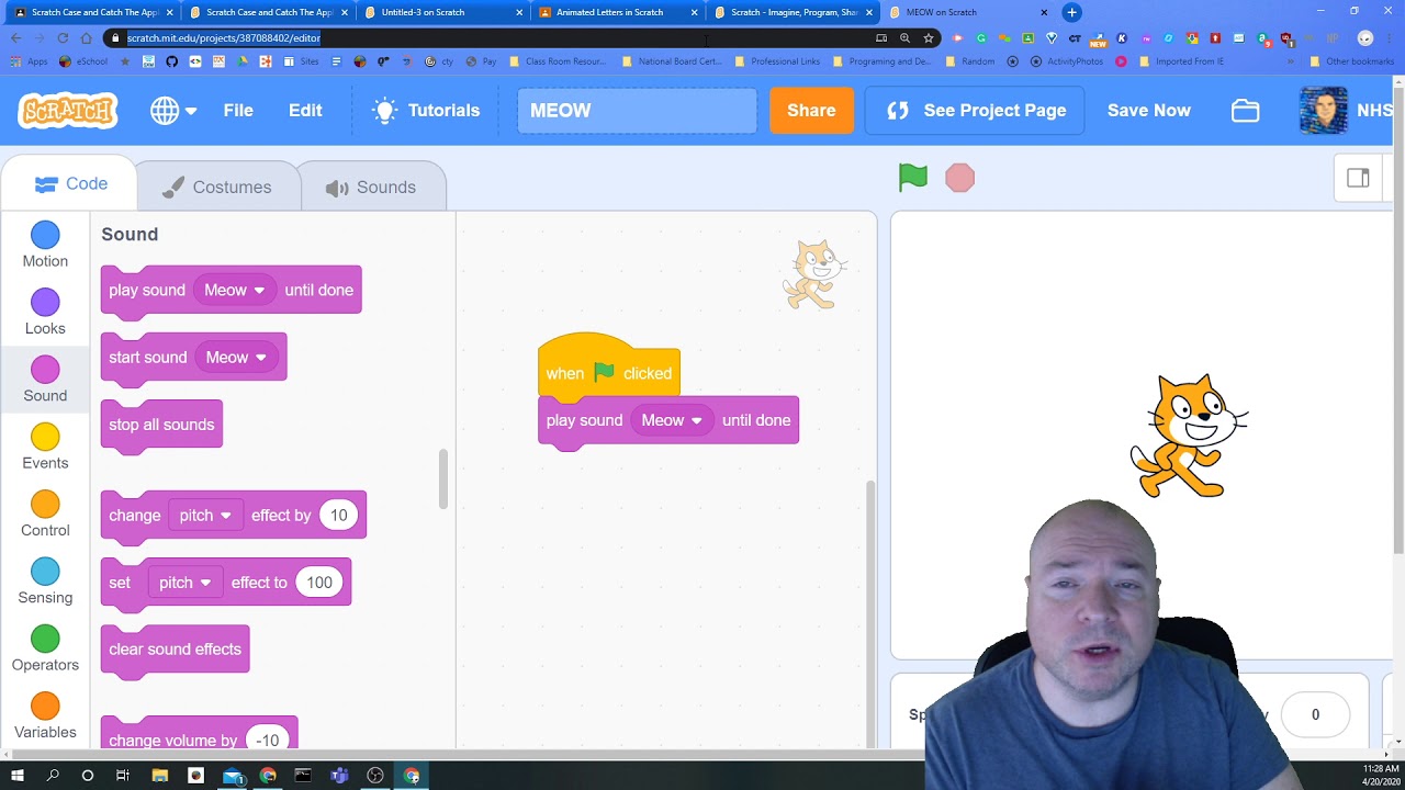 Share A Project in Scratch