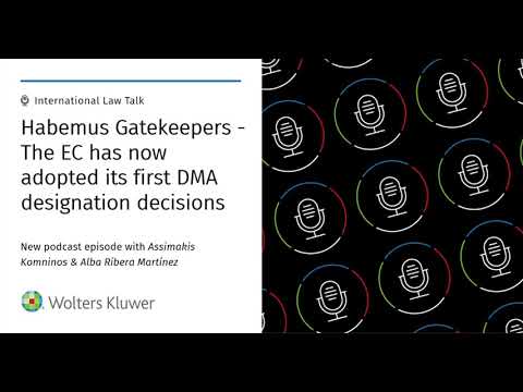 Habemus Gatekeepers -The EC has now adopted its first DMA designation decisions - TRAILER