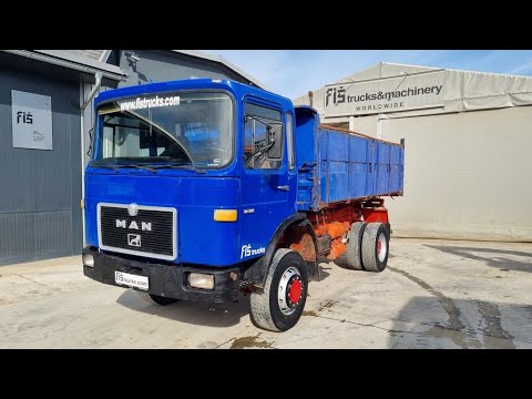 MAN 16.192 4x4 tipper - FIŠ TRUCKS SLOVENIA