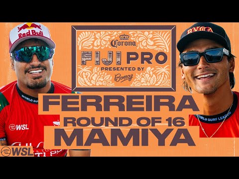 Italo Ferreira vs Barron Mamiya | Corona Fiji Pro presented by Bonsoy 2024 - Round Of 16