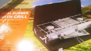 Adventuridge Dual burner with grill at lidl🔥