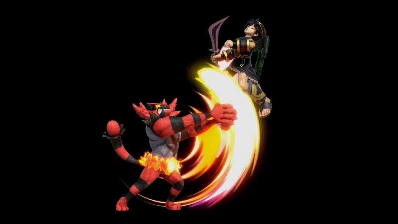 崖狩り下強上スマ【崖狩り ／ ガオガエン】