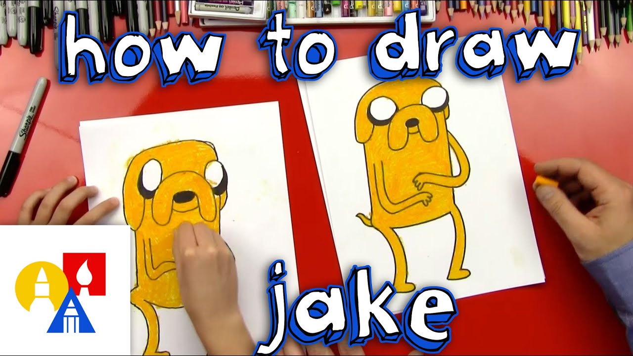 How To Draw Jake The Dog From Adventure Time