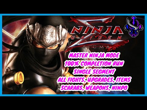 Ninja Gaiden Sigma - Master Ninja Mode 100% Completion Run