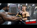 FULL CHEST WORKOUT WITH WILLIAM BONAC | 7 WEEKS OUT