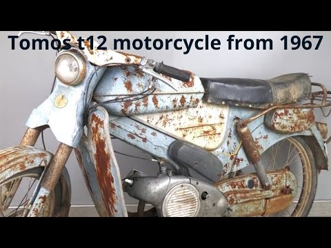 Tomos t12 motorcycle from 1967 #restore #restoration #motorcyclerepair #antique #motorcycle #foryou
