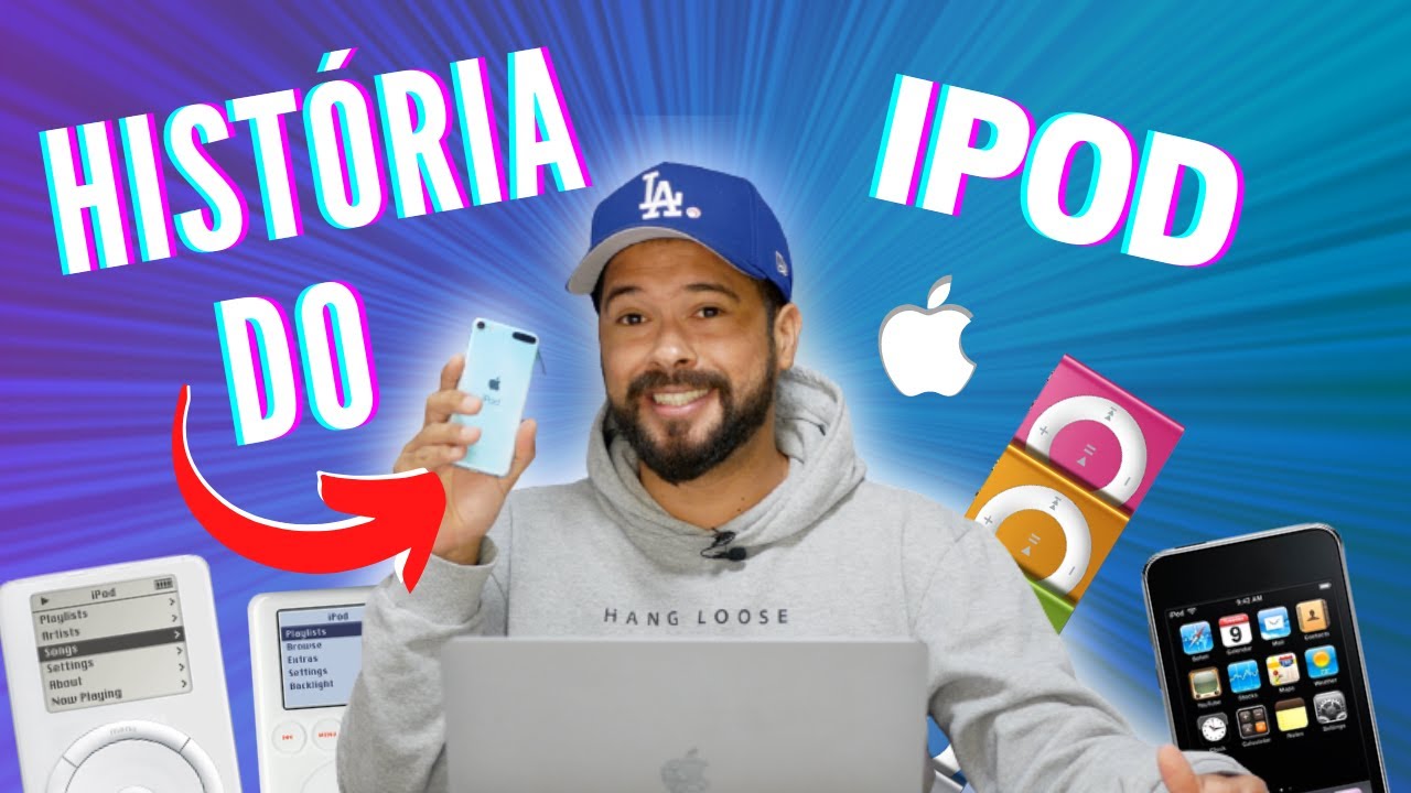 A evolução de TODOS os IPODS em um VÍDEO SÓ! Venham RELEMBRAR comigo #tbtech